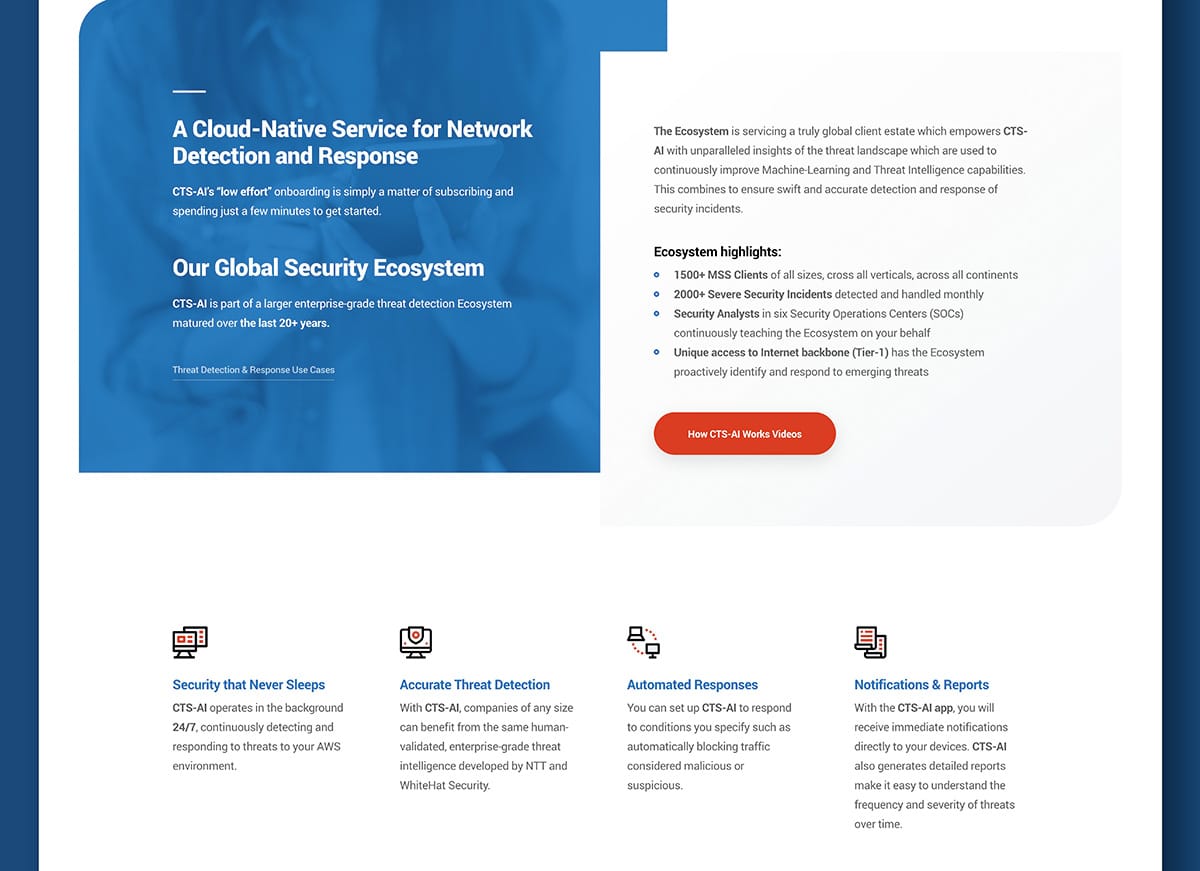 CTS-AI rebrand and web design Brand and Web Design
