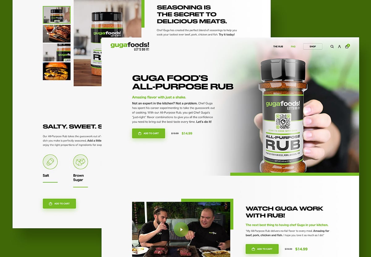 Guga Foods Guga Foods Website