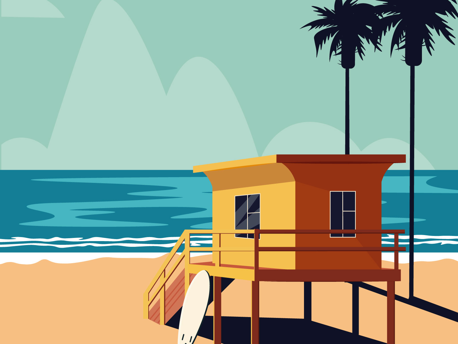 South Bay beach area representing local SEO coverage by Byer Co